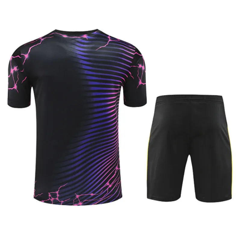 Camiseta de entrenamiento+pantalones cortos del Real Madrid 2024/25 - Negro