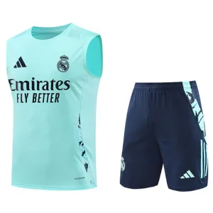 Conjunto de pantalones cortos y chaleco del Real Madrid 2024/25 - Azul
