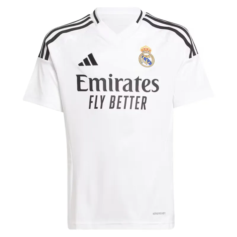 Jeu de maillot pour enfants domicile de Real Madrid 2024/25 - Blanc