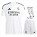 Jeu de maillot pour enfants domicile de Real Madrid 2024/25 - Blanc
