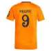 Mbappé - Maglia di trasferta per bambini di Real Madrid 2024/25 - Arancione
