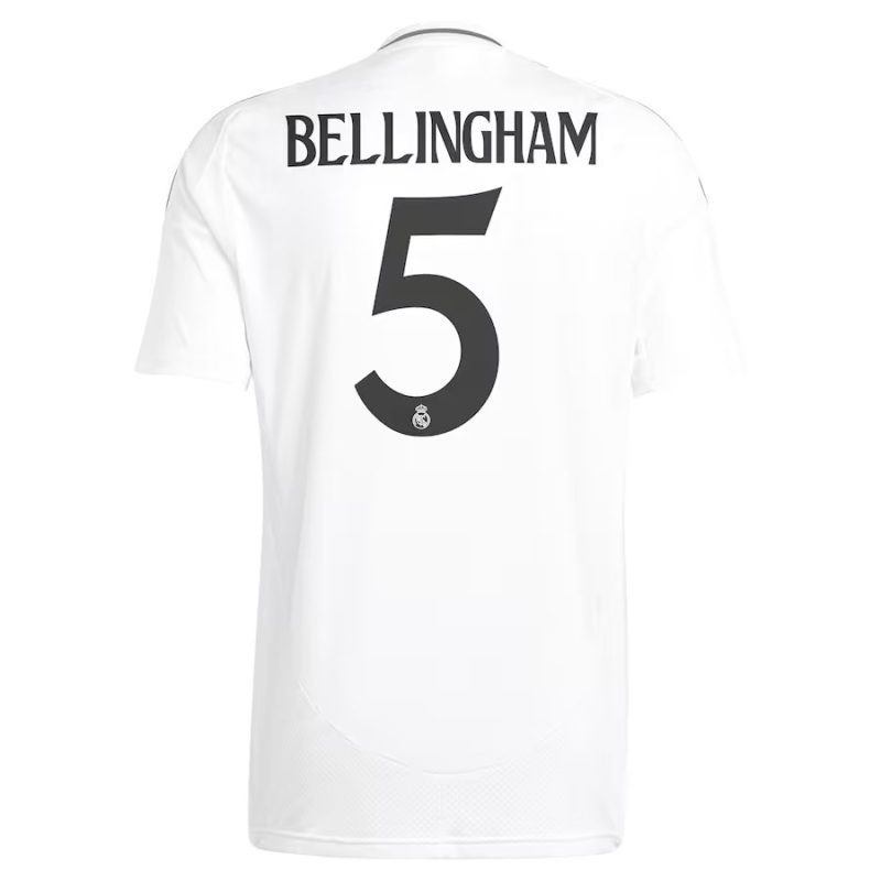 BELLINGHAM - Camiseta de casa de Real Madrid 2024/25 - Blanco