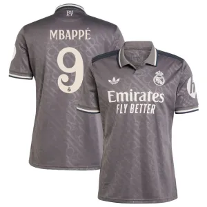 Mbappé Real Madrid 2024/25 Third Jersey - Grey