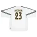 Camisa retro de Beckham  del Real Madrid, local 2004/05 - Blanca