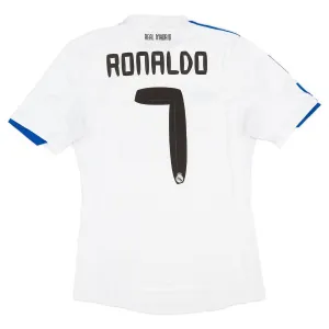 Cristiano  Ronaldo Real Madrid Retro Jersey 2010/11 Home - White