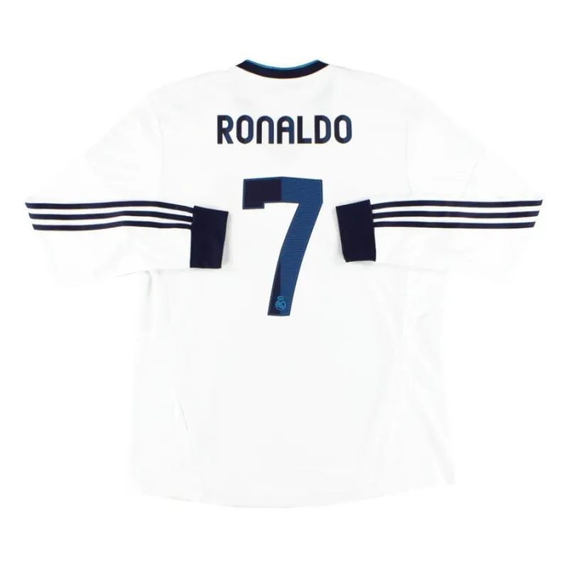 Cristiano  Ronaldo Real Madrid Retro Jersey 2012/13 Home - White