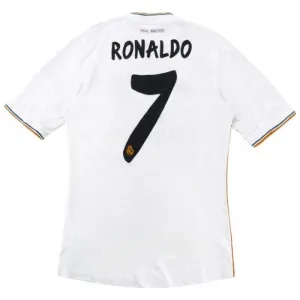 Cristiano  Ronaldo Real Madrid Retro Jersey 2014/15 Home - White