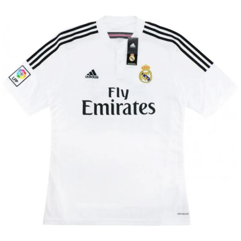 Cristiano  Ronaldo Real Madrid Retro Jersey 2014/15 Home - White