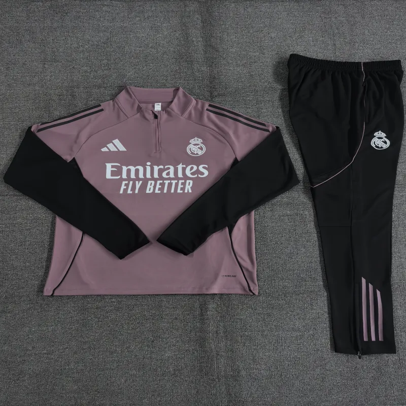 Real Madrid 2025/26 Kids Sports Set purple
