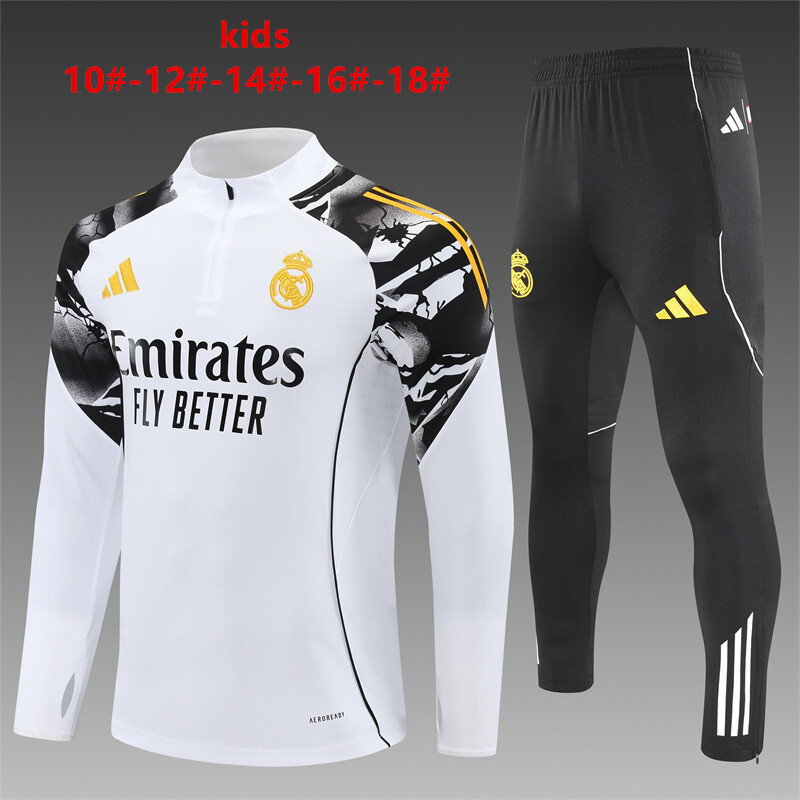 Real Madrid 2025/26 Set Sportivo Bambino giallo