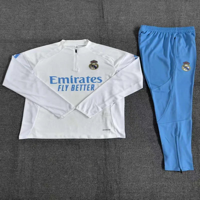 Real Madrid 2025/26 Set Sportivo Bambino bianco