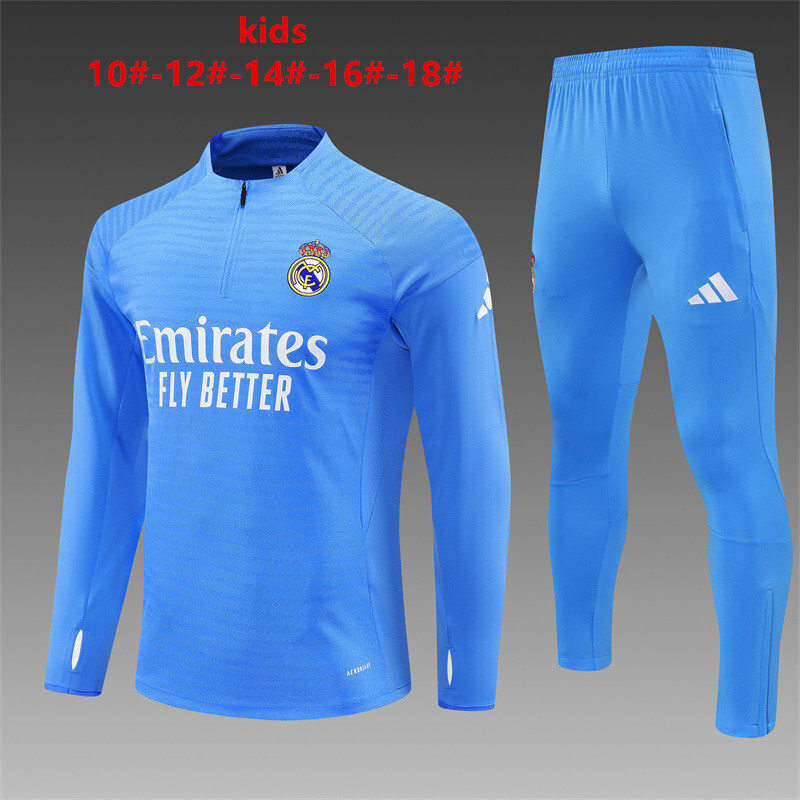 Real Madrid 2025/26 Kids Sports Set blue