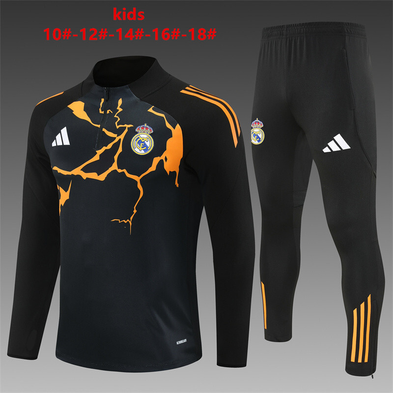 Real Madrid 2025/26 Set Sportivo Bambino nero