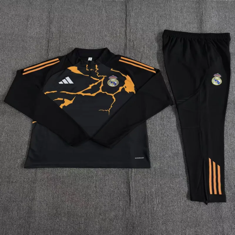 Real Madrid 2025/26 Set Sportivo Bambino nero