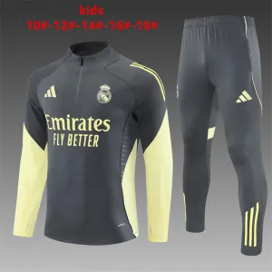 Real Madrid 2025/26 Kids Sports Set grey
