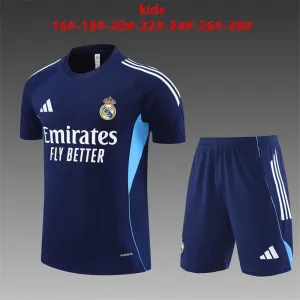 Real Madrid 2025/26 Kids Training Set blue