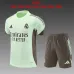 Real Madrid 2025/26 Ensemble Entraînement Enfan vert clair