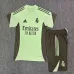 Real Madrid 2025/26 Ensemble Entraînement Enfan vert clair