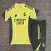 Real Madrid 2025/26 Ensemble Entraînement Enfan jaune