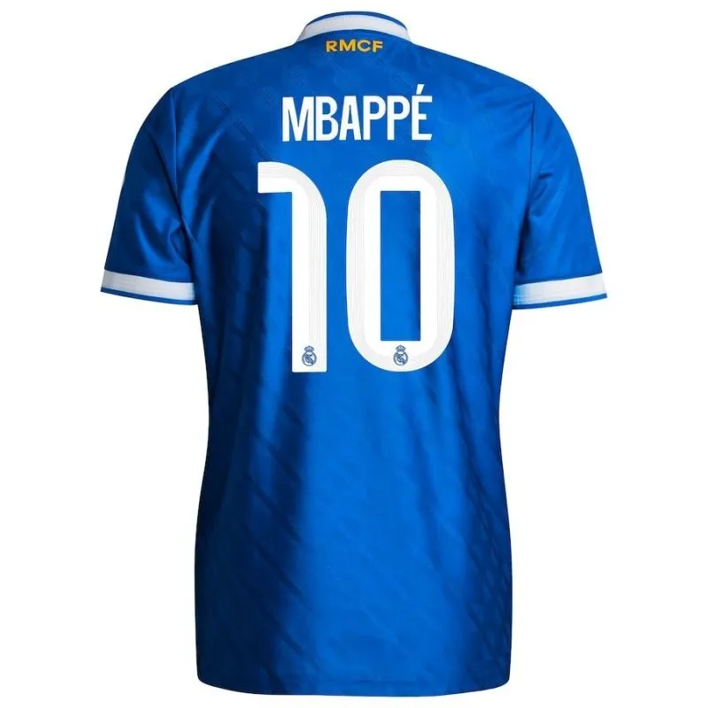 Real Madrid MBAPPÉ 2025/26 Terzo Kit Bambino - Blu