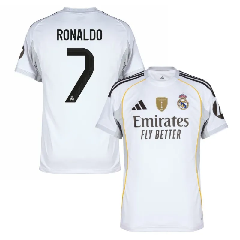 Maillot Real Madrid Domicile 2025/26 RONALDO