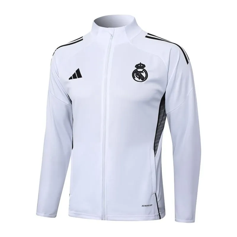 Real Madrid 2025/26 Sports Jacket - White