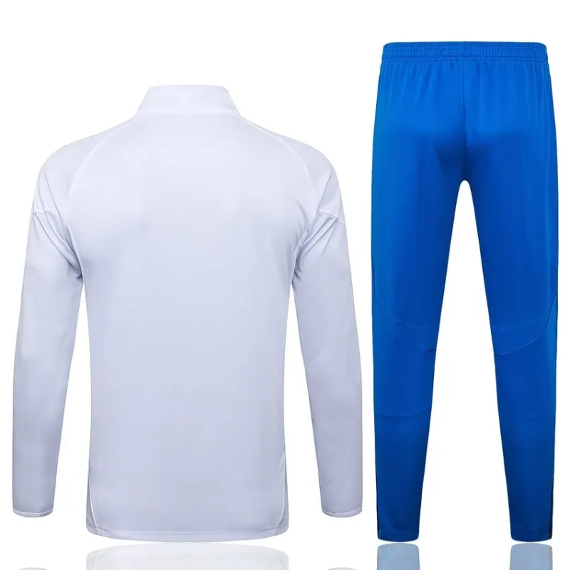Real Madrid 2025/26 Sports Jacket - White/Blue