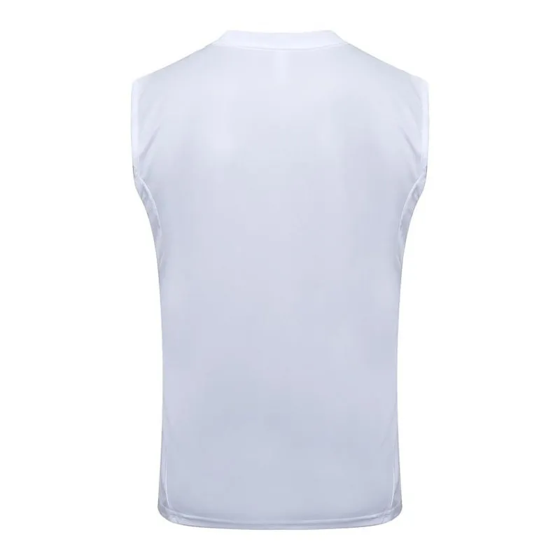 Real Madrid 2025/26 Shorts & Vest Set - White/Blue