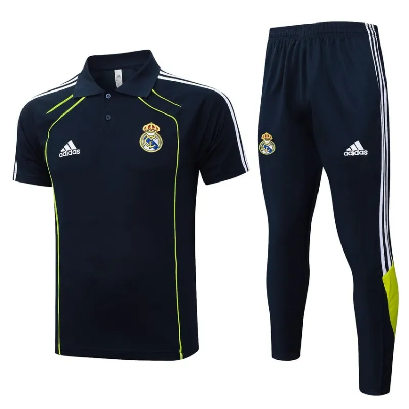 Real Madrid 2025/26 Sports Polo - Black