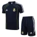 Real Madrid Trainingsshirt + Shorts 2025/26 - Schwarz