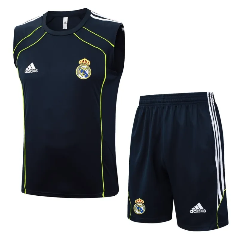 Set Pantaloncini & Canotta Real Madrid 2025/26 - Nero