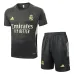 Maglia + Pantaloncini Allenamento Real Madrid 2025/26 - Nero