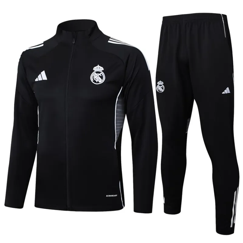 Real Madrid 2025/26 Sports Jacket - Black