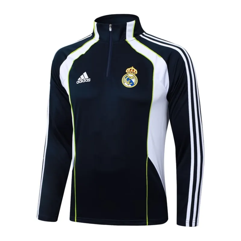 Real Madrid Trainingsanzug 2025/26 - Schwarz/Weiß