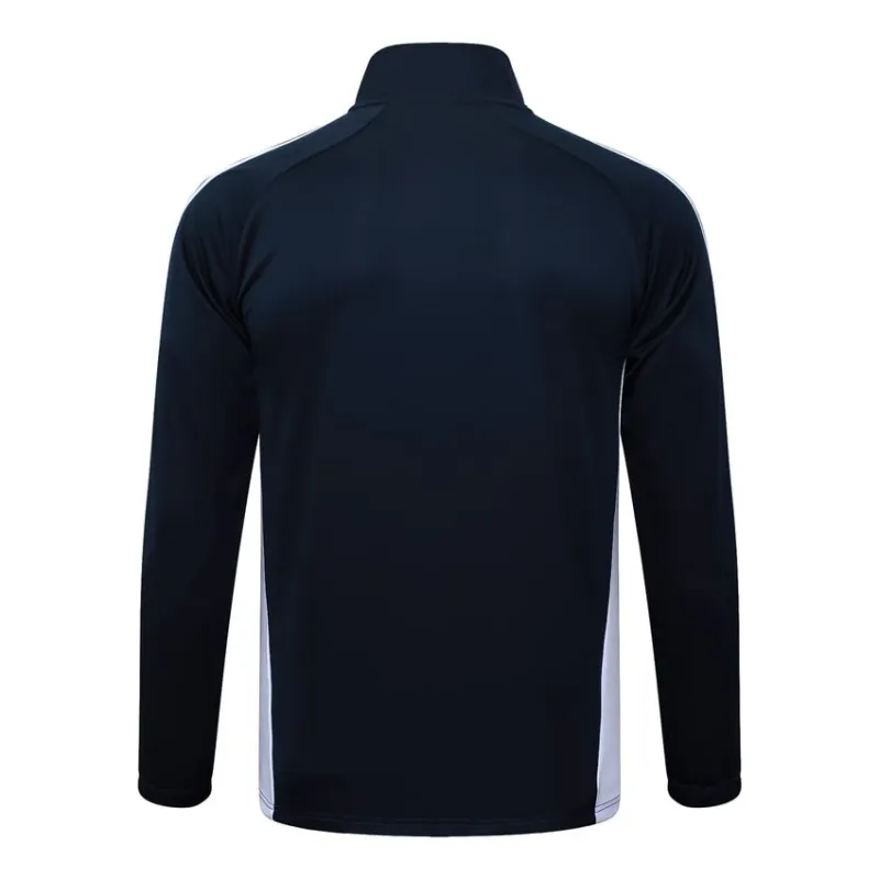 Real Madrid 2025/26 Sports Jacket - Black/White