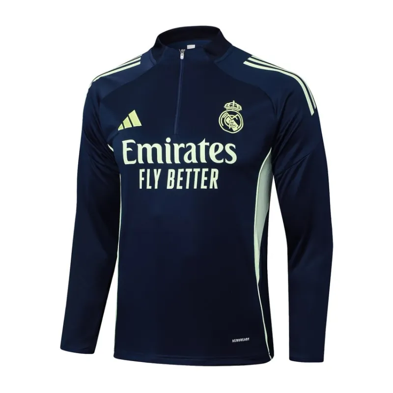 Tuta Sportiva Real Madrid 2025/26 - Blu Scuro