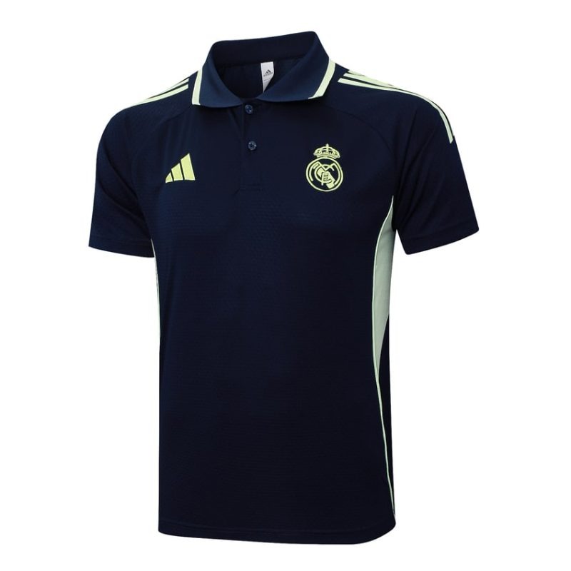 Real Madrid 2025/26 Sports Polo - Dark Blue
