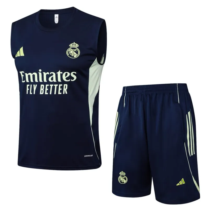 Real Madrid Shorts & Tanktop Set 2025/26 - Dunkelblau