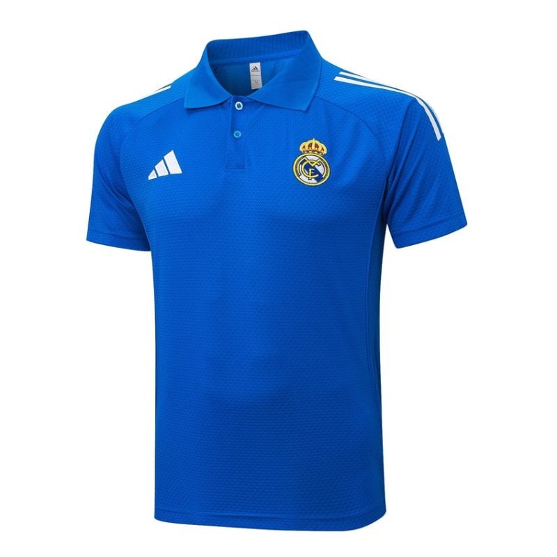 Real Madrid 2025/26 Sports Polo - Blue