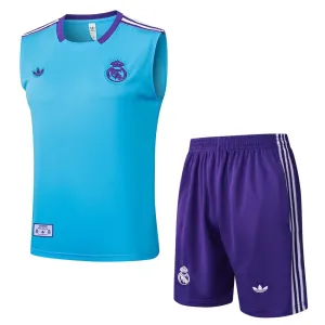 Real Madrid 2025/26 Shorts & Vest Set - Blue
