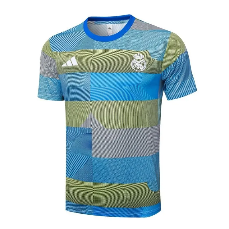 Real Madrid 2025/26 Training Jersey + Shorts - Blue/Green