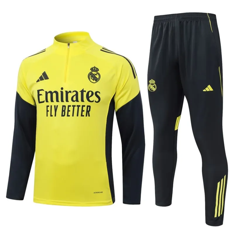 Tuta Sportiva Real Madrid 2025/26 - Giallo