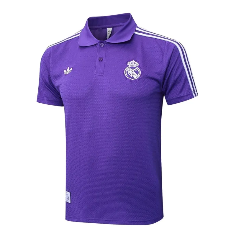 Real Madrid 2025/26 Sports Polo - Purple