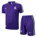 Real Madrid Trainingsshirt + Shorts 2025/26 - Lila