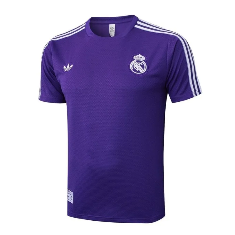 Real Madrid Trainingsshirt + Shorts 2025/26 - Lila