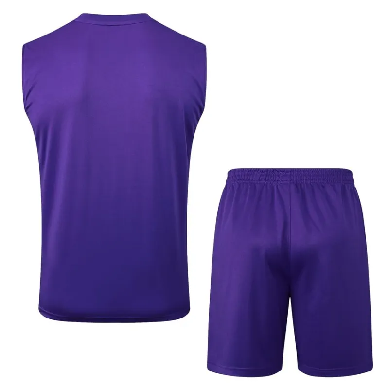 Set Pantaloncini & Canotta Real Madrid 2025/26 - Viola