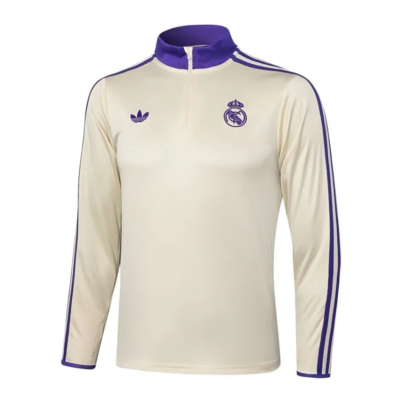 Tuta Sportiva Real Madrid 2025/26 - Beige
