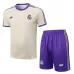 Real Madrid Trainingsshirt + Shorts 2025/26 - Beige