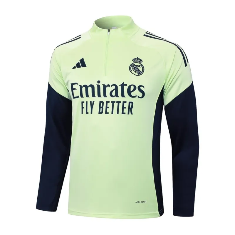 Tuta Sportiva Real Madrid 2025/26 - Verde Chiaro