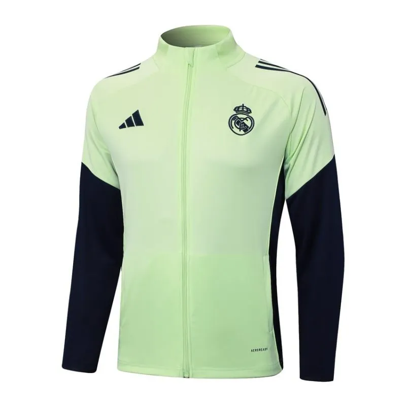 Real Madrid Sportjacke 2025/26 - Hellgrün